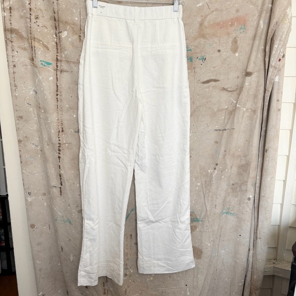 Abercrombie & Fitch Sloane Tailored Linen-Blend Pant - Picture 4 of 5